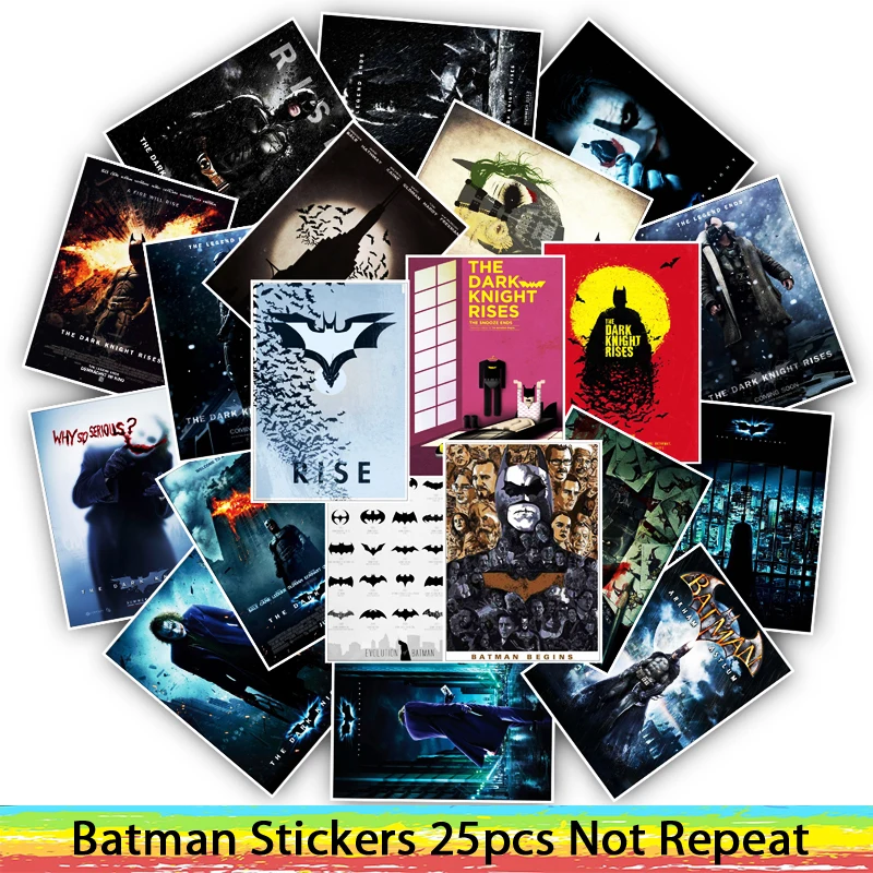25Pcs/Lot Waterproof Anime DC Batman PVC Stickers For Laptop Motorcycle Skateboard Luggage Decal Toy Sticker
25Pcs/Lot Waterproof Anime DC Batman PVC Stickers For Laptop Motorcycle Skateboard Luggage Decal Toy Sticker