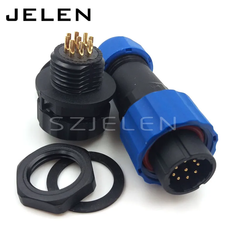 SD16 Waterproof Connector 2 3 4 5 6 7 9pin Male and female IP68, SP16 LED panel mount connector automotive plug socket
SD16 Waterproof Connector 2 3 4 5 6 7 9pin Male and female IP68, SP16 LED panel mount connector automotive plug socket