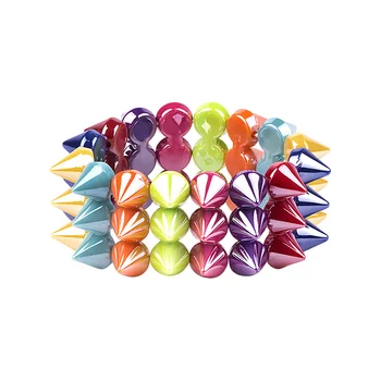 GuanLong Fashion Personality Resin Rivet Strand Stretch Bracelets Jewelry 2018 New Collections Bijoux
GuanLong Fashion Personality Resin Rivet Strand Stretch Bracelets Jewelry 2018 New Collections Bijoux