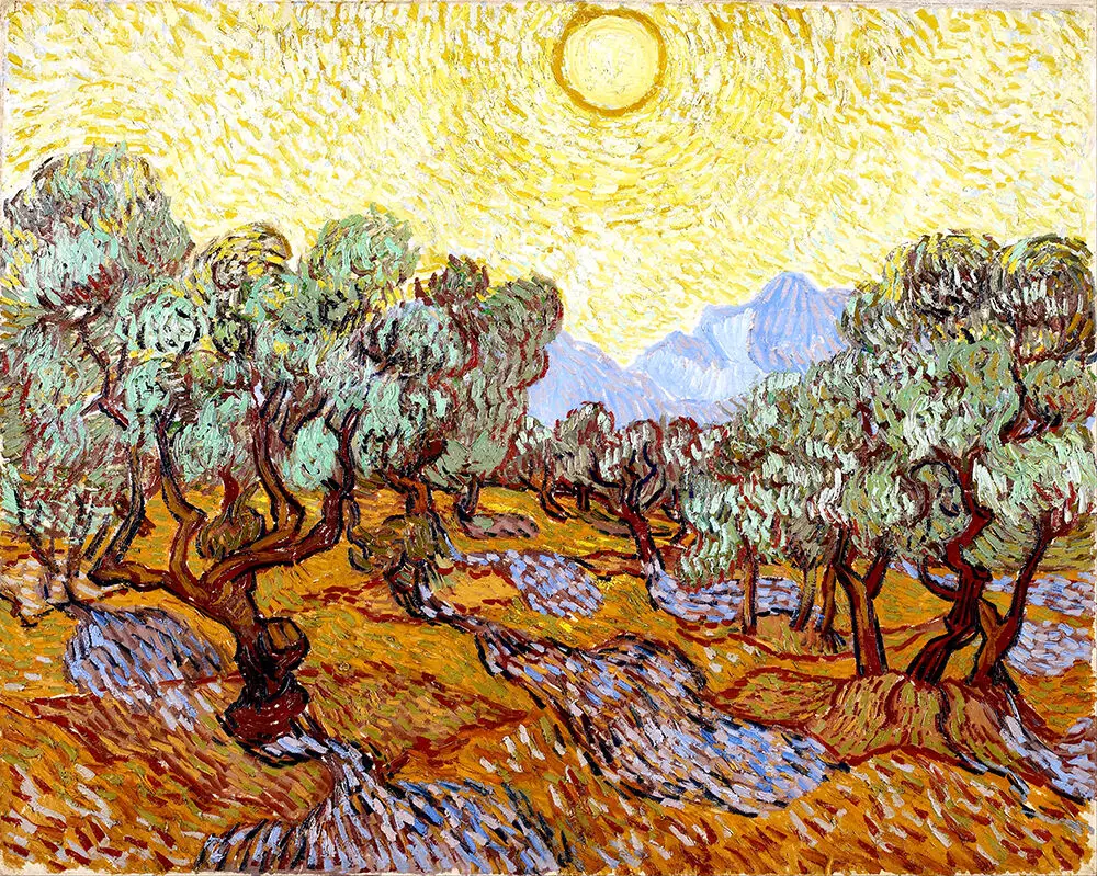 N1872 Vincent Van Gogh Olive Trees Reproduction Of Painting Wall Sticker Silk Fabric Poster Art Indoor Decor Bright
N1872 Vincent Van Gogh Olive Trees Reproduction Of Painting Wall Sticker Silk Fabric Poster Art Indoor Decor Bright