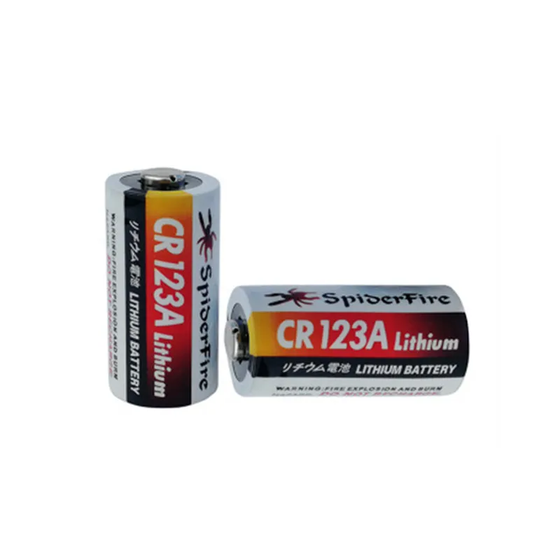 2pcs 3V Li-ion Battery 1300mAh CR123A CR123 CR 123A CR17345 DL123A Non-rechargeable Batteries for Camera Water Gas meter
2pcs 3V Li-ion Battery 1300mAh CR123A CR123 CR 123A CR17345 DL123A Non-rechargeable Batteries for Camera Water Gas meter