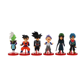 6pcs/lot Japanese Anime Dragon Ball Figure Toys Son Goku Trunks Gohan Piccolo PVC Figure Cute Model Doll Toys For kids Gifts
6pcs/lot Japanese Anime Dragon Ball Figure Toys Son Goku Trunks Gohan Piccolo PVC Figure Cute Model Doll Toys For kids Gifts
