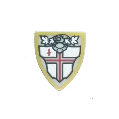 Elements Brick Parts 3846 Shield Triangular with Red St. George's Cross Classic Piece Building Block Toy Accessory Bricklink
Elements Brick Parts 3846 Shield Triangular with Red St. George's Cross Classic Piece Building Block Toy Accessory Bricklink