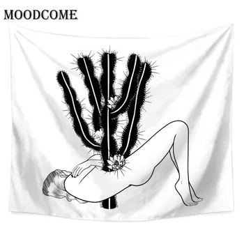 sexy women wall cloth tapestries flower cactus wall hanging home dorm decor black and white tapestry sketch
sexy women wall cloth tapestries flower cactus wall hanging home dorm decor black and white tapestry sketch