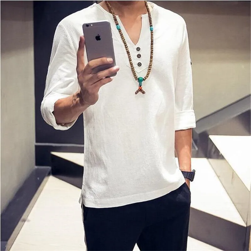 2019 new solid button mens t-shirts brand clothing long sleeve casual T shirt male top quality men tshirt plus size M-6XL 7XL
2019 new solid button mens t-shirts brand clothing long sleeve casual T shirt male top quality men tshirt plus size M-6XL 7XL
