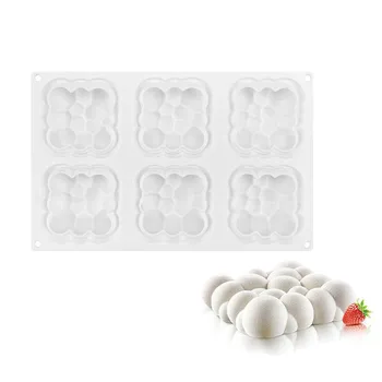 6 Cavity Sky Cloud 3D Silicone Cake Baking Mold For Chocolate Dessert Mousse Bakeware Pastry Pan Mould Decorating Tools
6 Cavity Sky Cloud 3D Silicone Cake Baking Mold For Chocolate Dessert Mousse Bakeware Pastry Pan Mould Decorating Tools