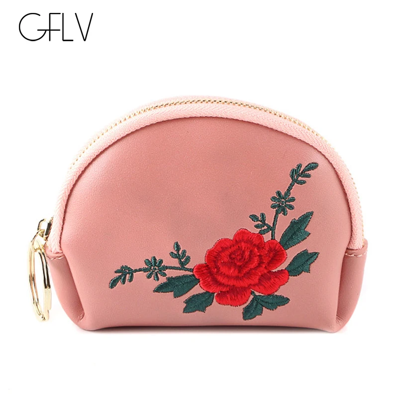 GFLV Brand 2019 Coin Wallet PU Leather Women Key Wallet Card Purse Charm Rose Flower Embroidered Mini Headphone Storage Bag
GFLV Brand 2019 Coin Wallet PU Leather Women Key Wallet Card Purse Charm Rose Flower Embroidered Mini Headphone Storage Bag