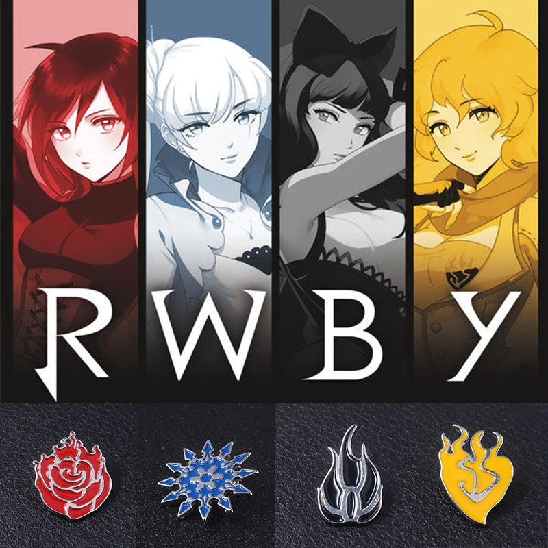 Anime RWBY brooch cosplay prop Ruby Rose Weiss Schnee Blake Belladonna Yang Xiao Long pin Accessories
Anime RWBY brooch cosplay prop Ruby Rose Weiss Schnee Blake Belladonna Yang Xiao Long pin Accessories