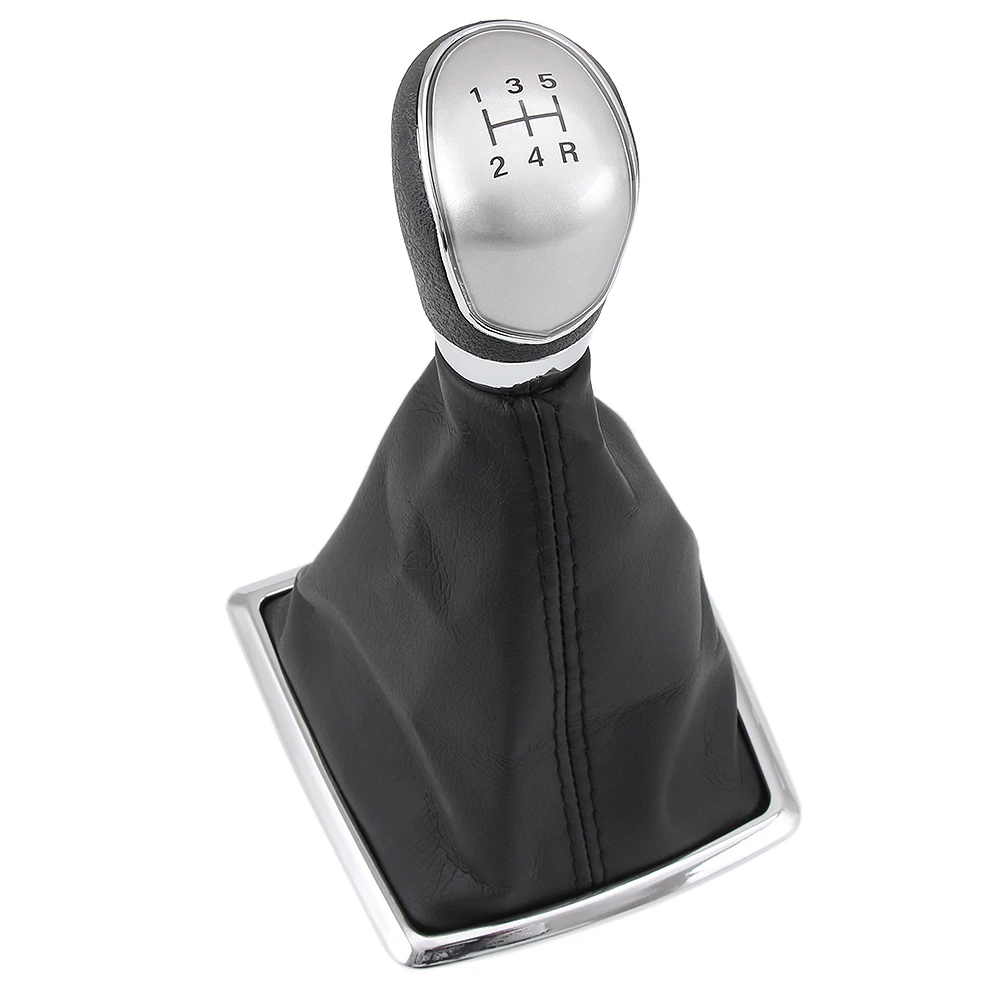 New 5 Speed Manual Gear Shift Knob With Boot For Ford Focus 2005 2006 2007 2008 2009 2010 2011 Fiesta Mk7 Kuga C-max FAT
New 5 Speed Manual Gear Shift Knob With Boot For Ford Focus 2005 2006 2007 2008 2009 2010 2011 Fiesta Mk7 Kuga C-max FAT