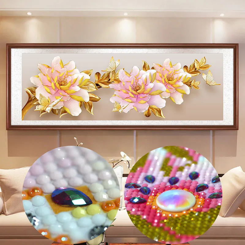 QIANZEHUI,DIY Special Shaped Diamond Embroidery,Plant peony flower Full rhinestone Diamond painting cross stitch,needlework
QIANZEHUI,DIY Special Shaped Diamond Embroidery,Plant peony flower Full rhinestone Diamond painting cross stitch,needlework