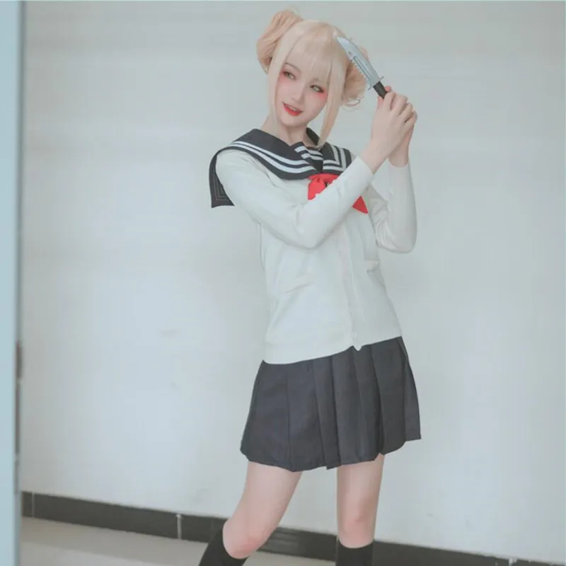 Anime My Hero Academia Cos apanese Japanese Academy Uniform Himiko Toga Cosplay JK Sailor Suit Set Cosplay Costume
Anime My Hero Academia Cos apanese Japanese Academy Uniform Himiko Toga Cosplay JK Sailor Suit Set Cosplay Costume