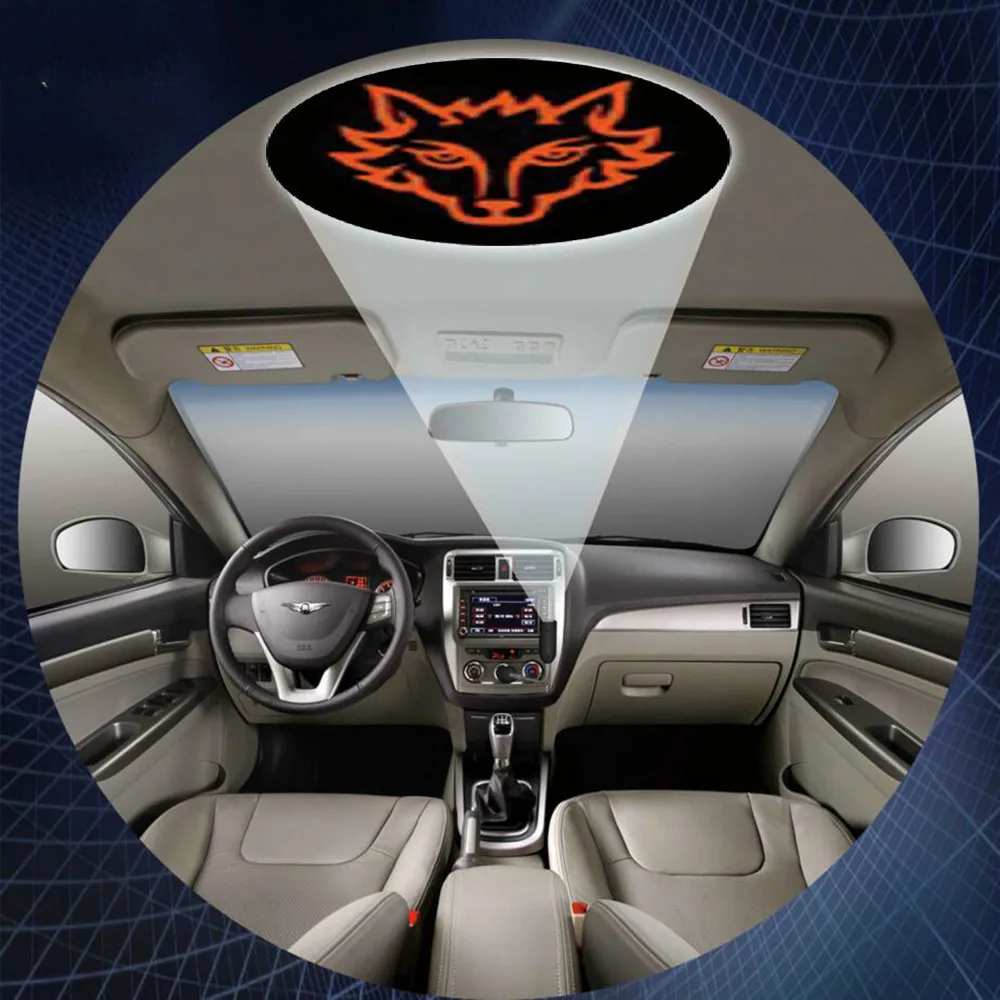 USB Car Cigarette Lighter Roof Logo Laser Projector Shadow Ghost LED Light Lamp Light for Citroen Dodge Ford Chrysler Buick Kia
USB Car Cigarette Lighter Roof Logo Laser Projector Shadow Ghost LED Light Lamp Light for Citroen Dodge Ford Chrysler Buick Kia