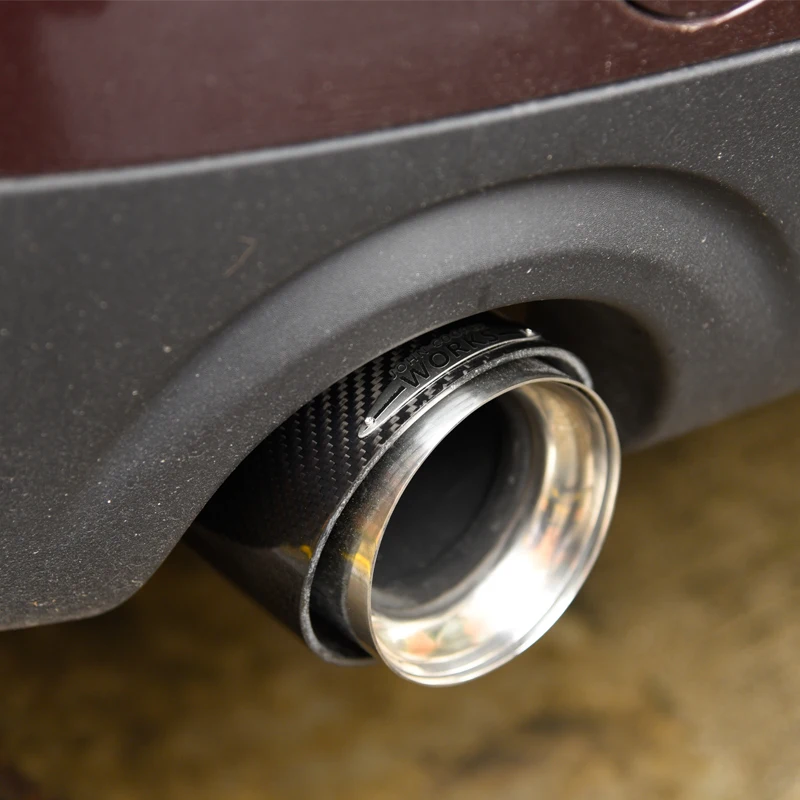 Авто глушитель наконечник из углеродного волокна Модификация аксессуары для BMW