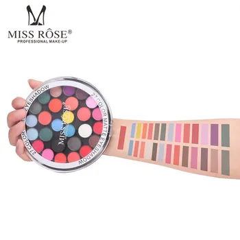 MISS ROSE 27-color pearl matte eye shadow tray make-up tray waterproof and sweat-resistant
MISS ROSE 27-color pearl matte eye shadow tray make-up tray waterproof and sweat-resistant