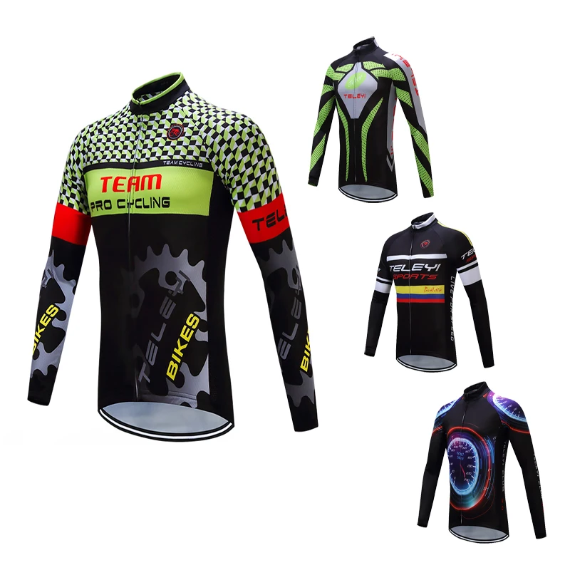 VACOVE 2017 Brand New Spring/Autumn Mens Pro Team 100% Polyester Quick Dry Cycling Jersey Long Sleeve Jerseys Cycling Clothes
VACOVE 2017 Brand New Spring/Autumn Mens Pro Team 100% Polyester Quick Dry Cycling Jersey Long Sleeve Jerseys Cycling Clothes