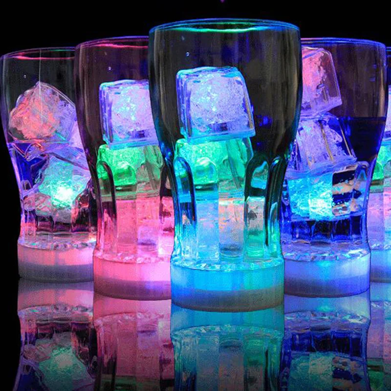 LED Luminous Ice Cubes for Bar Party Water-Actived Light-up Glowing Ice Cubes Romantic Wedding Christmas Decoration
LED Luminous Ice Cubes for Bar Party Water-Actived Light-up Glowing Ice Cubes Romantic Wedding Christmas Decoration