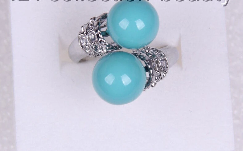 Hot selling>@@ A> >>>stunning big 10mm round blue south sea shell pearl ring m607 # # -Bride jewelry free shipping
Hot selling>@@ A> >>>stunning big 10mm round blue south sea shell pearl ring m607 # # -Bride jewelry free shipping