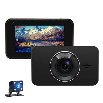 Dash Camera 3" Screen 1296P Car DVR 170 degree G-Sensor WDR Night Vision ADAS Dual Lens Full HD 1080P Video Recorder Camcorder 
Dash Camera 3" Screen 1296P Car DVR 170 degree G-Sensor WDR Night Vision ADAS Dual Lens Full HD 1080P Video Recorder Camcorder