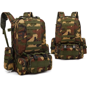 Large Capacity Military Backpack Sport Climbing Mountaineering Backpack Camping Trekking Rucksack Multifunctional Travel Bag
Large Capacity Military Backpack Sport Climbing Mountaineering Backpack Camping Trekking Rucksack Multifunctional Travel Bag
