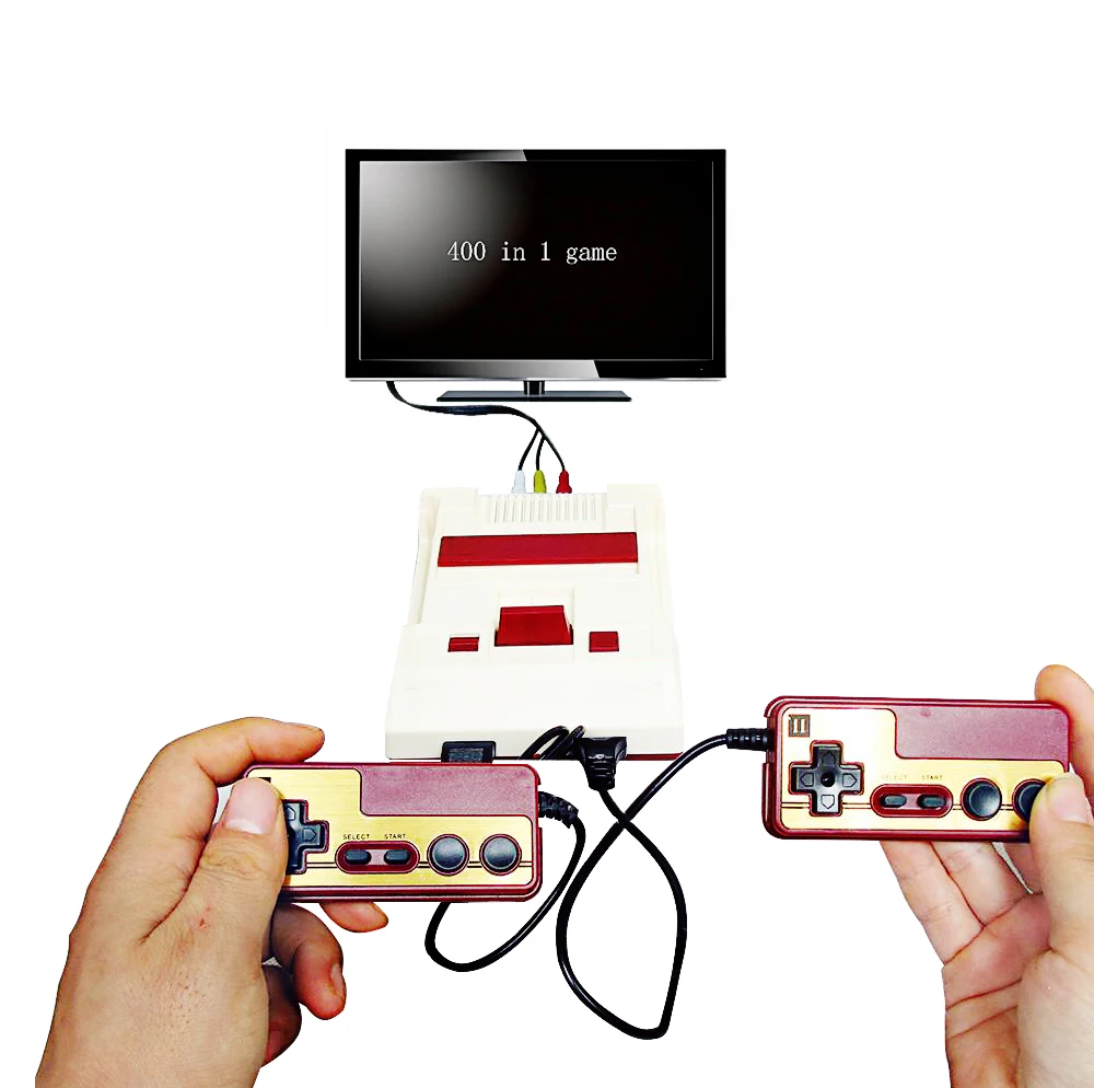 USA Stock Games video game console double handle AV output store 400 in 1 games tv game 8bit for family retro game RS-36
USA Stock Games video game console double handle AV output store 400 in 1 games tv game 8bit for family retro game RS-36