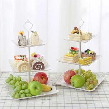 3 Tier Cupcake Stand Wedding Cake Holder Birthday Party Dessert Display Trays Stand Fruit Plate Living Room Accessory
3 Tier Cupcake Stand Wedding Cake Holder Birthday Party Dessert Display Trays Stand Fruit Plate Living Room Accessory