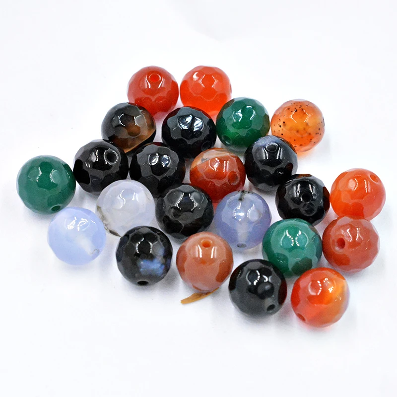 FLTMRH Wholesale Natural Colorful Stripes Agates Stone Beads For Jewelry Making DIY Bracelet Necklace 4/6/8/10/12 mm
FLTMRH Wholesale Natural Colorful Stripes Agates Stone Beads For Jewelry Making DIY Bracelet Necklace 4/6/8/10/12 mm