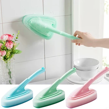 1pcs Bathroom Cleaning Brush Sponge Brush with Handle Bathroom Bathtubs Tile Brush Sink Descaling Cleaning Brush
1pcs Bathroom Cleaning Brush Sponge Brush with Handle Bathroom Bathtubs Tile Brush Sink Descaling Cleaning Brush