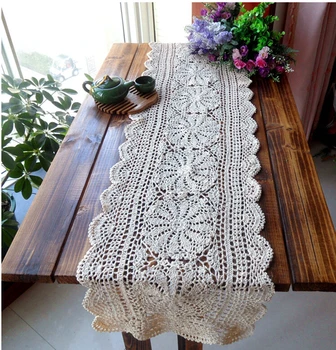 Hot Christmas decoration Crochet handmade Flower Cotton Table Runner Mantel Cover Obrus Cotton Table cloth Sofa towel
Hot Christmas decoration Crochet handmade Flower Cotton Table Runner Mantel Cover Obrus Cotton Table cloth Sofa towel