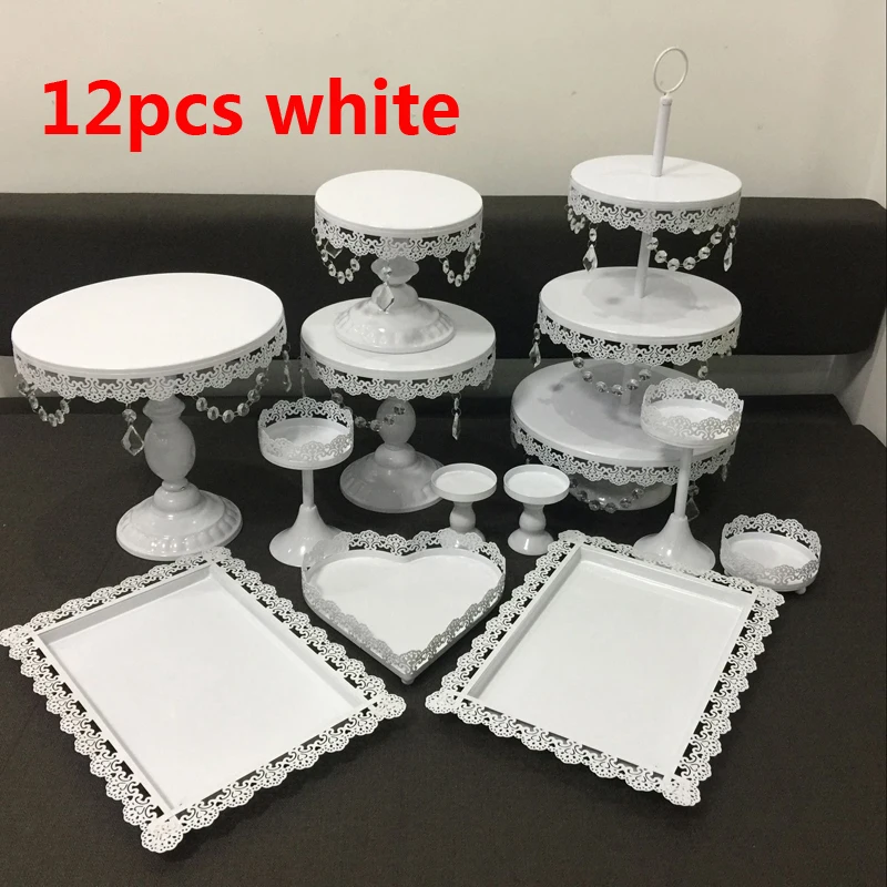 white wedding cake stand set 6-12PCS pieces cupcake stand barware decorating cooking cake tools bakeware set party dinnerware 
white wedding cake stand set 6-12PCS pieces cupcake stand barware decorating cooking cake tools bakeware set party dinnerware