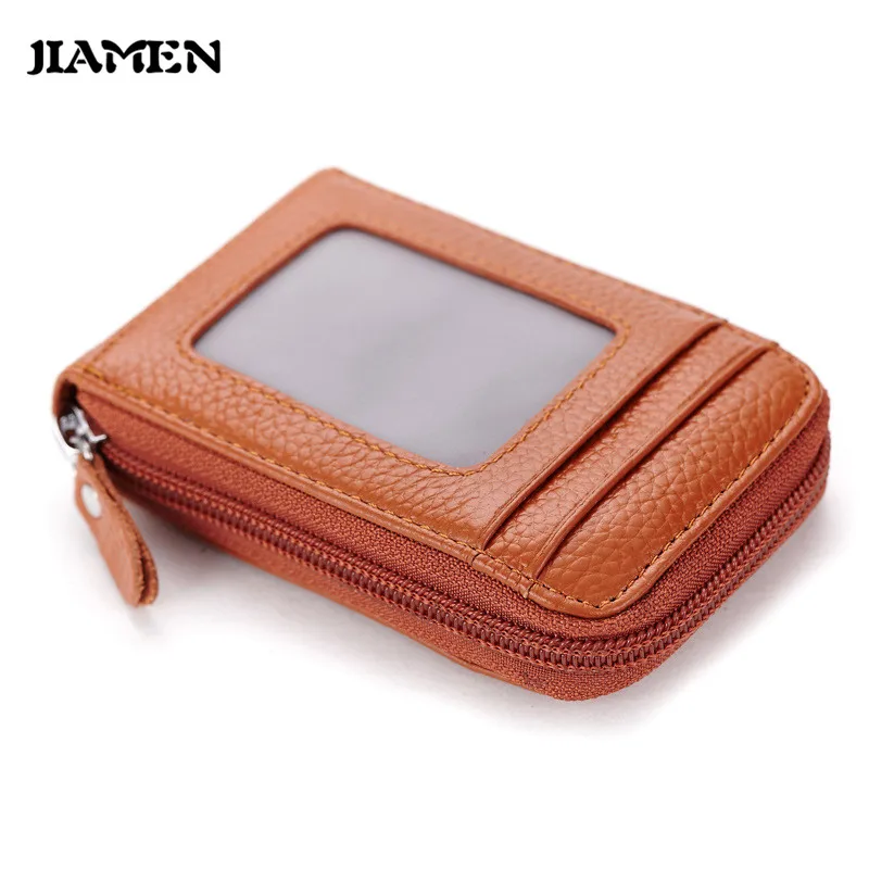 JIAMEN Genuine Leather Passport Business Card Holder Travel Credit Wallet Women Small Purse Driving License Bag High Quality
JIAMEN Genuine Leather Passport Business Card Holder Travel Credit Wallet Women Small Purse Driving License Bag High Quality