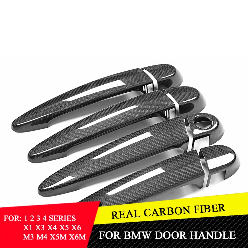 Carbon Door Handle Cover For BMW F87 F20 F80 E90 E92 F30 E70 E71 X1 X3 X4 X5 X6