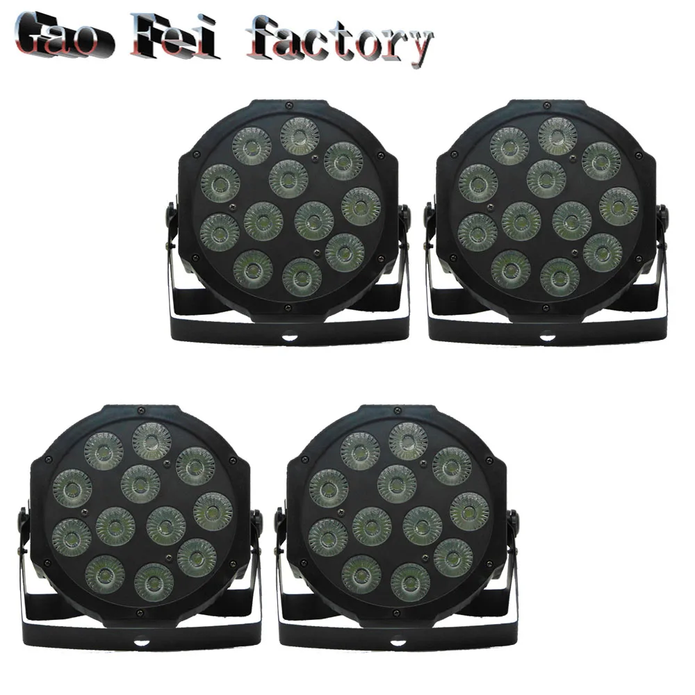 4pcs/lot Hot 2017 12x12W Led Stage Light High Power RGBW Par Light DMX512 Master Slave Led Flat DJ Equipments
4pcs/lot Hot 2017 12x12W Led Stage Light High Power RGBW Par Light DMX512 Master Slave Led Flat DJ Equipments