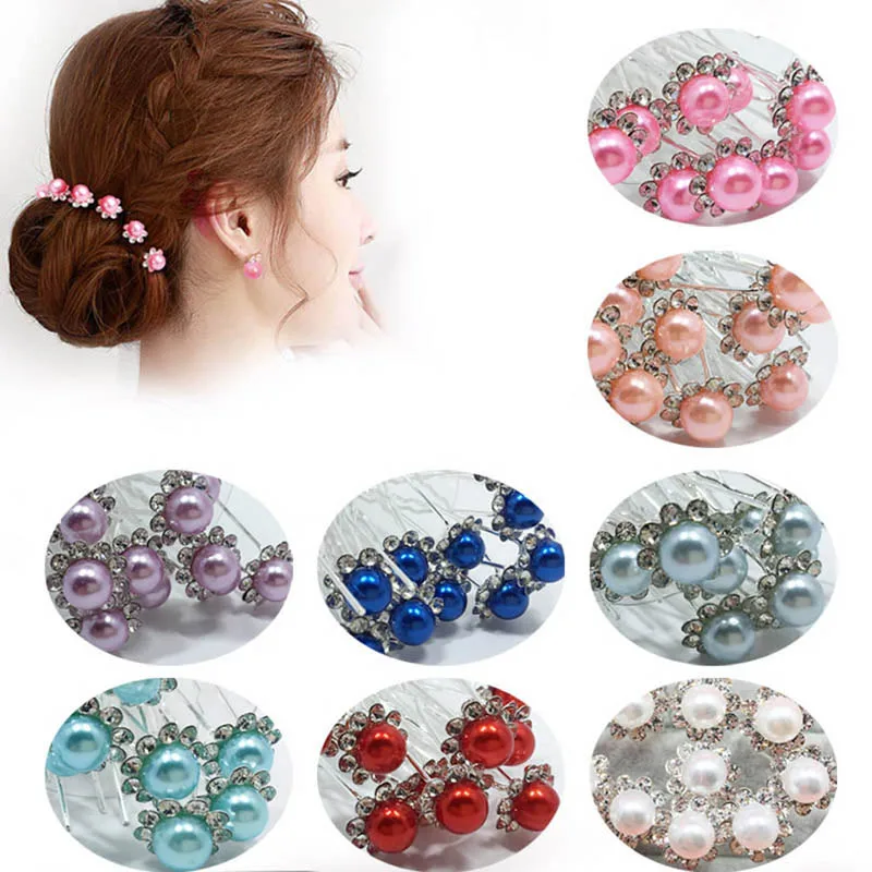 Fashion 10Pcs/Set Hair Pins Beads Rhinestone Bridal noiva Hair pins Flower Hairpins Clip Grips Women Wedding Hair Accessories SL
Fashion 10Pcs/Set Hair Pins Beads Rhinestone Bridal noiva Hair pins Flower Hairpins Clip Grips Women Wedding Hair Accessories SL