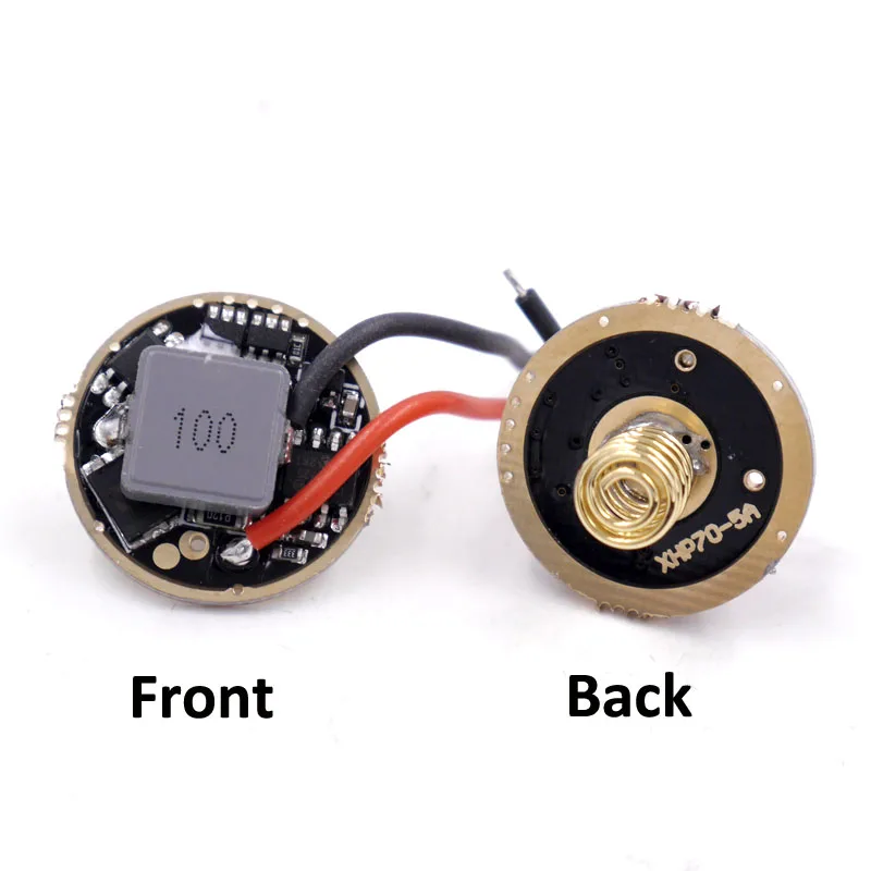 22mm Cree XHP70 XHP70.2 Led Driver 8-Mode(2Groups) Output DC 6V Input DC6V-12.6V 5A Lighting Board for Flashlight
22mm Cree XHP70 XHP70.2 Led Driver 8-Mode(2Groups) Output DC 6V Input DC6V-12.6V 5A Lighting Board for Flashlight