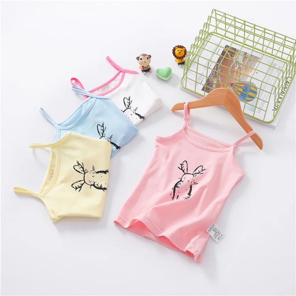 MUQGEW Summer T-Shirts For Girls Solid Ruched Sleeveless Slip Vest Tees Tops Baby Girls Kids Casual Clothing Outfits 4 Colors
MUQGEW Summer T-Shirts For Girls Solid Ruched Sleeveless Slip Vest Tees Tops Baby Girls Kids Casual Clothing Outfits 4 Colors