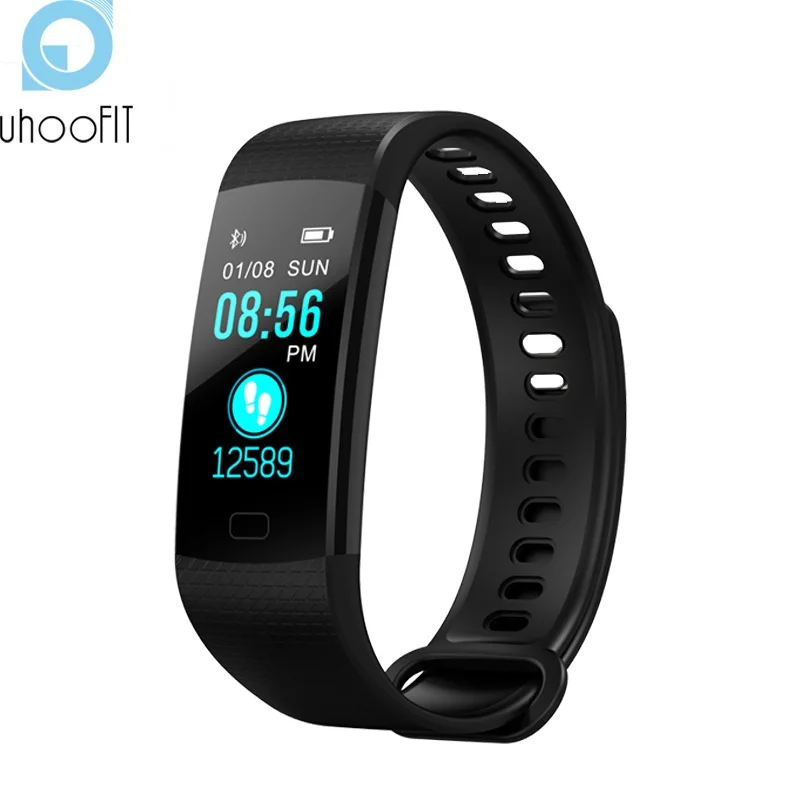 UHOOFIT Y5 Smart Wristband Pedometer Heart Rate Monitor Smart Band Blood Pressure Fitness Bracelet Activity Tracker PK mi band 3
UHOOFIT Y5 Smart Wristband Pedometer Heart Rate Monitor Smart Band Blood Pressure Fitness Bracelet Activity Tracker PK mi band 3