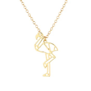 30pcs Newest Bird Animal Pendant Necklace Jewelry Cute Origami Grane Necklace Lovely Animal Necklace Single Foot Standing Crane
30pcs Newest Bird Animal Pendant Necklace Jewelry Cute Origami Grane Necklace Lovely Animal Necklace Single Foot Standing Crane