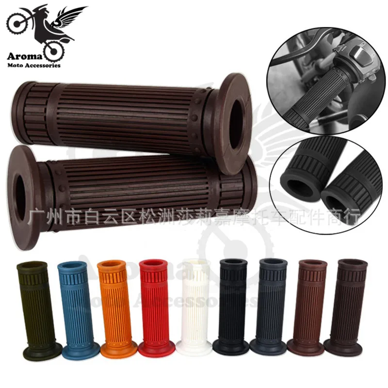 retro racer bobber custom soft rubber moto accessorise scooter grips bar motorbike handlebar universal part 22MM motorcycle grip
retro racer bobber custom soft rubber moto accessorise scooter grips bar motorbike handlebar universal part 22MM motorcycle grip