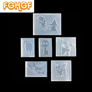 Kawaii Ghost Mold Resin Cabochon Making Spooky Crow Bat Silicone Flexible Mold Halloween Decoden Jewelry DIY
Kawaii Ghost Mold Resin Cabochon Making Spooky Crow Bat Silicone Flexible Mold Halloween Decoden Jewelry DIY