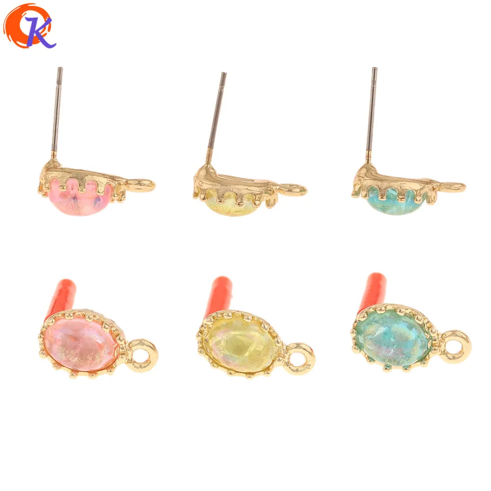Cordial Design 100Pcs 8*14MM Jewelry Accessories/Hand Made/Earrings Stud/Oval Shape/DIY Making/Jewelry Findings Component
Cordial Design 100Pcs 8*14MM Jewelry Accessories/Hand Made/Earrings Stud/Oval Shape/DIY Making/Jewelry Findings Component