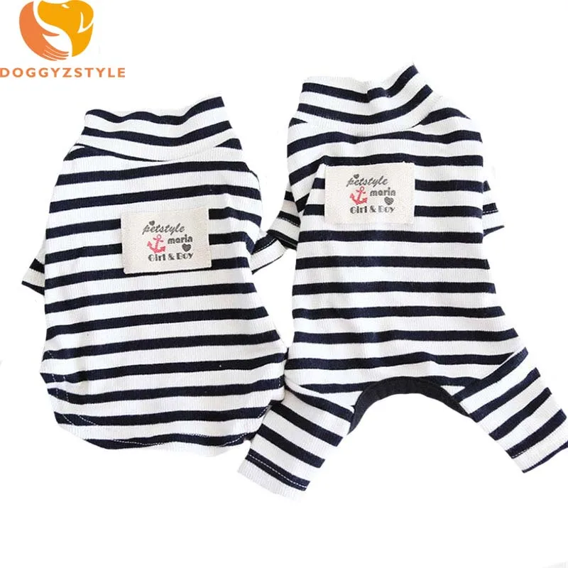 Elastic Bottoming Shirt Pet Dog Striped Printed Clothes New Style Winter T-shirt Multi-colored DOGGYZSTYLE
Elastic Bottoming Shirt Pet Dog Striped Printed Clothes New Style Winter T-shirt Multi-colored DOGGYZSTYLE