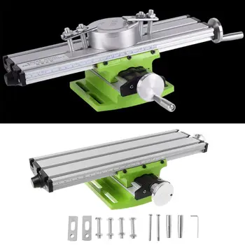Mini Milling Machine Work Table Vise Portable Compound Bench X-Y 2 Axis Adjustive Cross Slide Table for Bench Drill Press
Mini Milling Machine Work Table Vise Portable Compound Bench X-Y 2 Axis Adjustive Cross Slide Table for Bench Drill Press