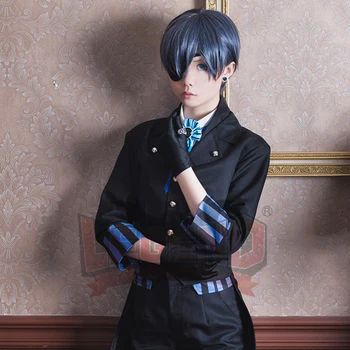 Cospalylegend Anime Black Bulter Book of the Atlantic Ciel Phantomhive Cosplay Costume Outfit with hat
Cospalylegend Anime Black Bulter Book of the Atlantic Ciel Phantomhive Cosplay Costume Outfit with hat