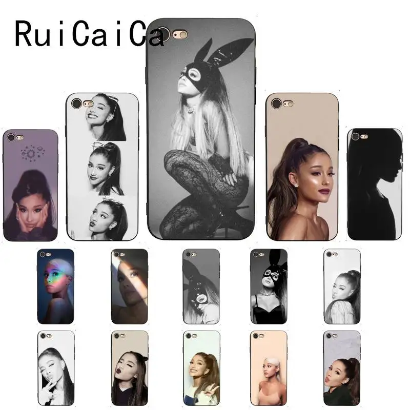 Ruicaica Ariana Grande AG Радужный подсластитель спасибо следующий Coque чехол для телефона