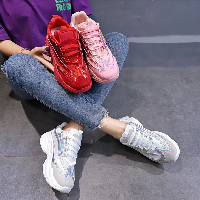 Summer Breathable Athletic Shoes Girls Running Shoes Ladies Thick Soled Outdoor Autumn Sport Shoes Women Sneakers Student Shoes
Summer Breathable Athletic Shoes Girls Running Shoes Ladies Thick Soled Outdoor Autumn Sport Shoes Women Sneakers Student Shoes