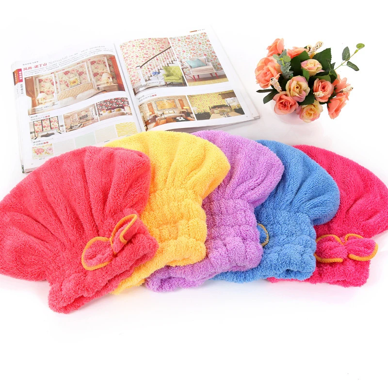 Double layer Microfiber Thick Women Shower Caps Colorful Double Layer Bath Shower Hair Cover Adults Waterproof Bathing
Double layer Microfiber Thick Women Shower Caps Colorful Double Layer Bath Shower Hair Cover Adults Waterproof Bathing