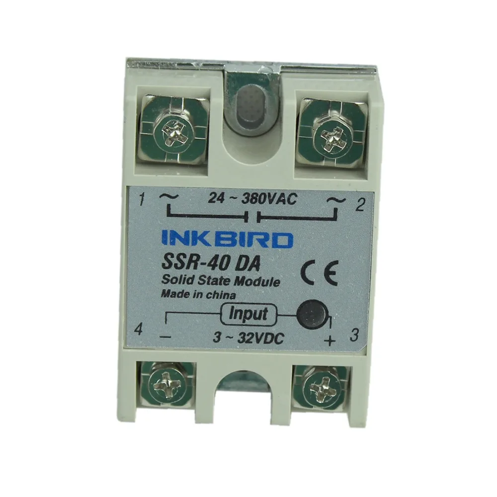 Inkbird F & C Display PID Temperature Controller Thermostat ITC-106RL, Relay Output, AC 12V - 24V
Inkbird F & C Display PID Temperature Controller Thermostat ITC-106RL, Relay Output, AC 12V - 24V