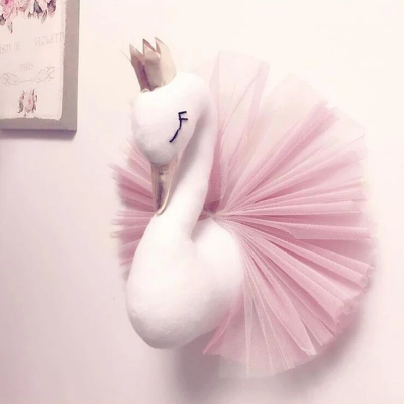 Stuffed Animal Swan Flamingo Wall Hanging Mount Stuffed Plush Toy Princess Doll for Girl Baby Kid Gift Nursery Room Wall Decor
Stuffed Animal Swan Flamingo Wall Hanging Mount Stuffed Plush Toy Princess Doll for Girl Baby Kid Gift Nursery Room Wall Decor