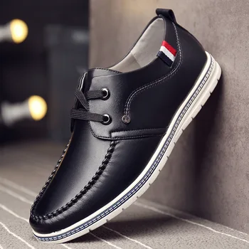 Factory direct fashion famous brand men's casual shoes breathable wear business leather shoes tie flat with wild tide shoes men
Factory direct fashion famous brand men's casual shoes breathable wear business leather shoes tie flat with wild tide shoes men