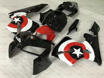 CBR 600 RR 2005 - 2006 Fairing CBR600 RR 05 Body Kits for Honda CBR600RR 05 Black Red Star Full Body Kits
CBR 600 RR 2005 - 2006 Fairing CBR600 RR 05 Body Kits for Honda CBR600RR 05 Black Red Star Full Body Kits